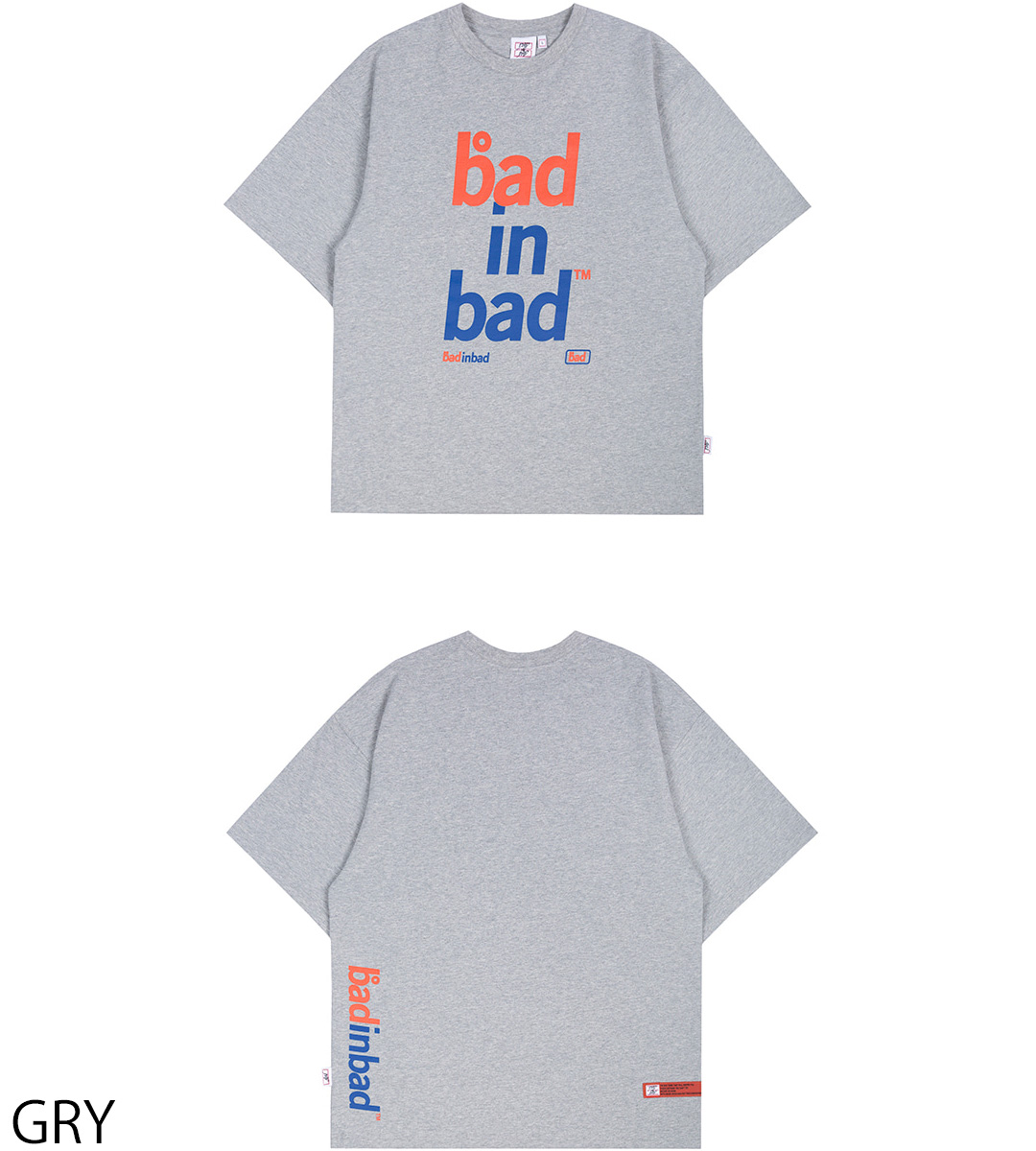 Badinbad バッドインバッド Boldロゴtシャツ