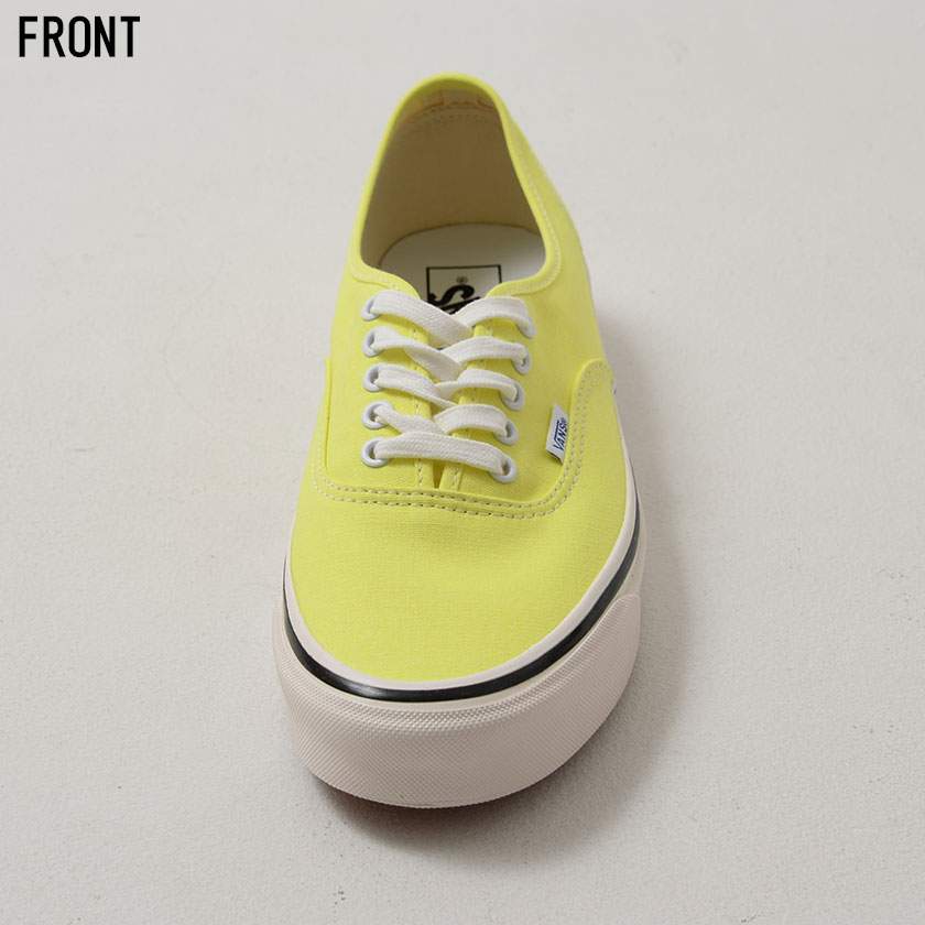 neon yellow vans