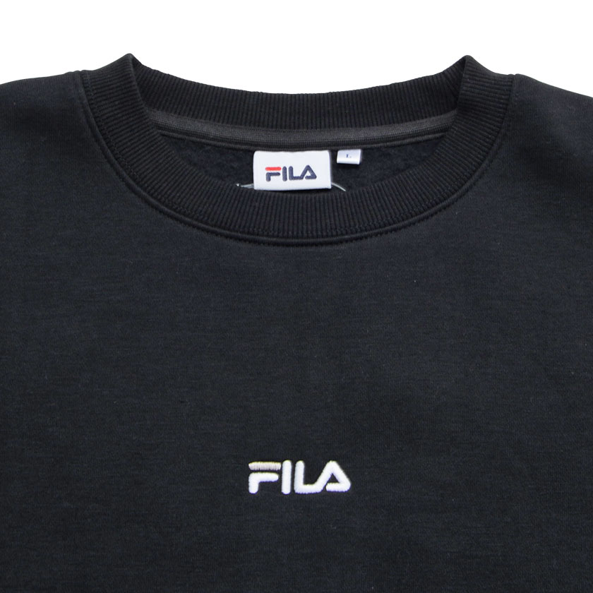 Fila フィラ ロゴプリントクルーネック長袖トレーナー 全5色 Fila フィラ Daese Tokyo デセトウキョウ